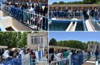 تصفیه خانه آب شهید نظری شهر کرمانشاه میزبان ۳۰۰ نفر از همیاران آب