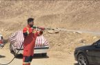 مهار آتشسوزی خودرو در پایانه مرزی خسروی مهار آتشسوزی خودرو در پایانه مرزی خسروی