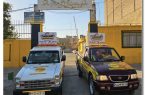 آغاز بکار امداد تاکسی رایگان در شهر کرمانشاه