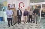 حضور ایثارگرانه مسئولان حج و زیارت استان کرمانشاه در سازمان انتقال خون و اهدای خون