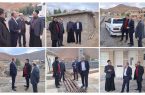 بازدید فرماندار و بخشدار مرکزی دزپارت از روستای موزرم این شهرستان