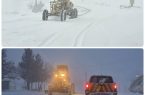 برفروبی ۲۶ هزار و ۵۵۰ کیلومتر باند در جاده های استان کرمانشاه / تمامی محورهای مواصلاتی باز است برفروبی ۲۶ هزار و ۵۵۰ کیلومتر باند در جاده های استان کرمانشاه / تمامی محورهای مواصلاتی باز است