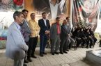 ادای احترام مدیرکل دامپزشکی کرمانشاه به شهدا و همکاران فقید