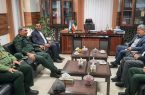 دیدار مسئول سازمان بسیج حقوق دانان کشور با رییس کل دادگستری استان گیلان