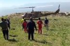 امداد بالگرد نیروی زمینی سپاه به مصدوم ارتفاعات طاقبستان