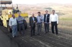 بازدید فرماندار هرسین از پروژه راه روستاهای دور آباد و جلوگیرنگه/ قدردانی از تلاش های مدیرکل راهداری و حمل و نقل جاده‌ای استان
